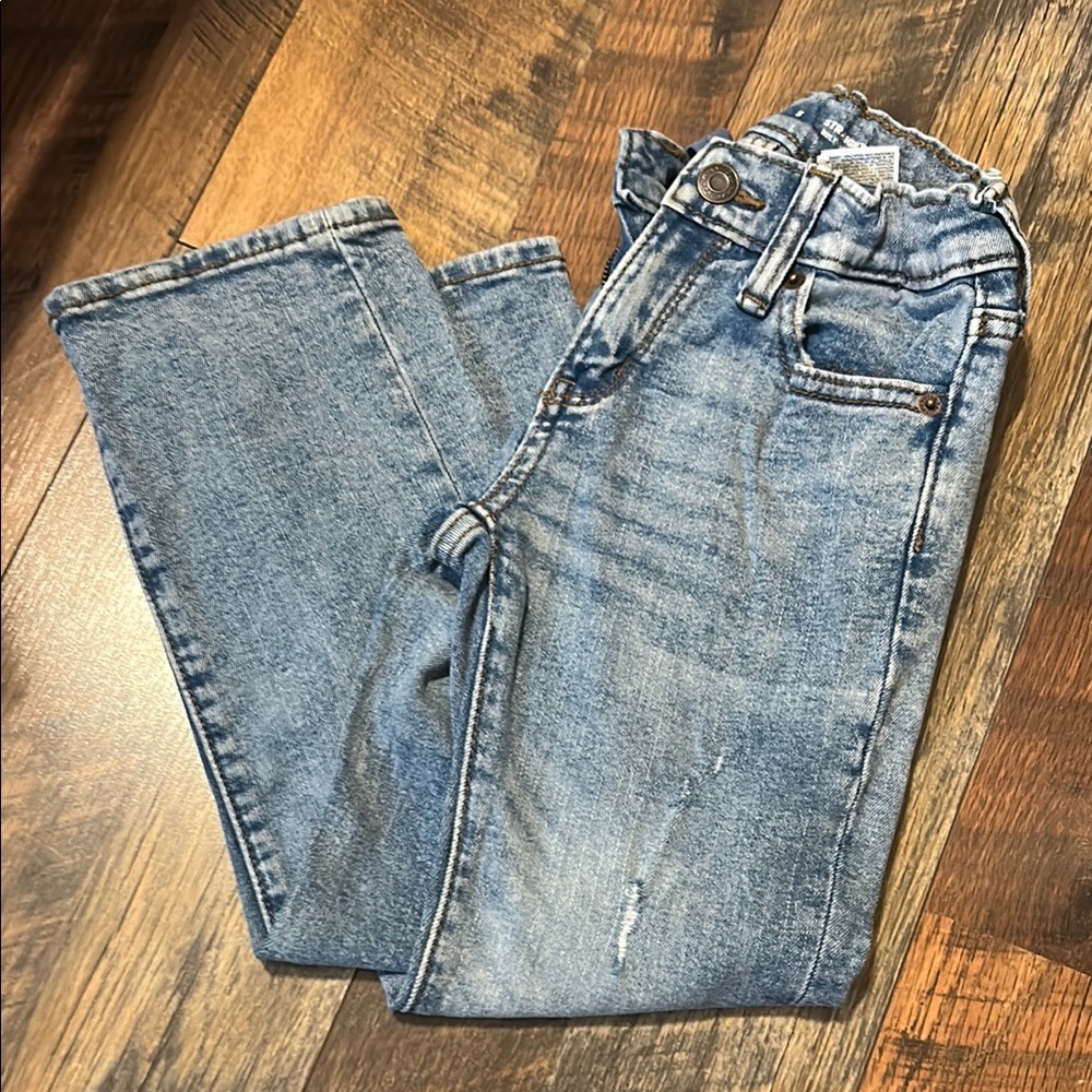 Old Navy Blue Distressed Jeans